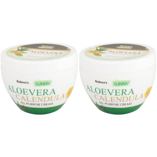 Bakson's Sunny Aloe Vera Calendula Cream - Distacart