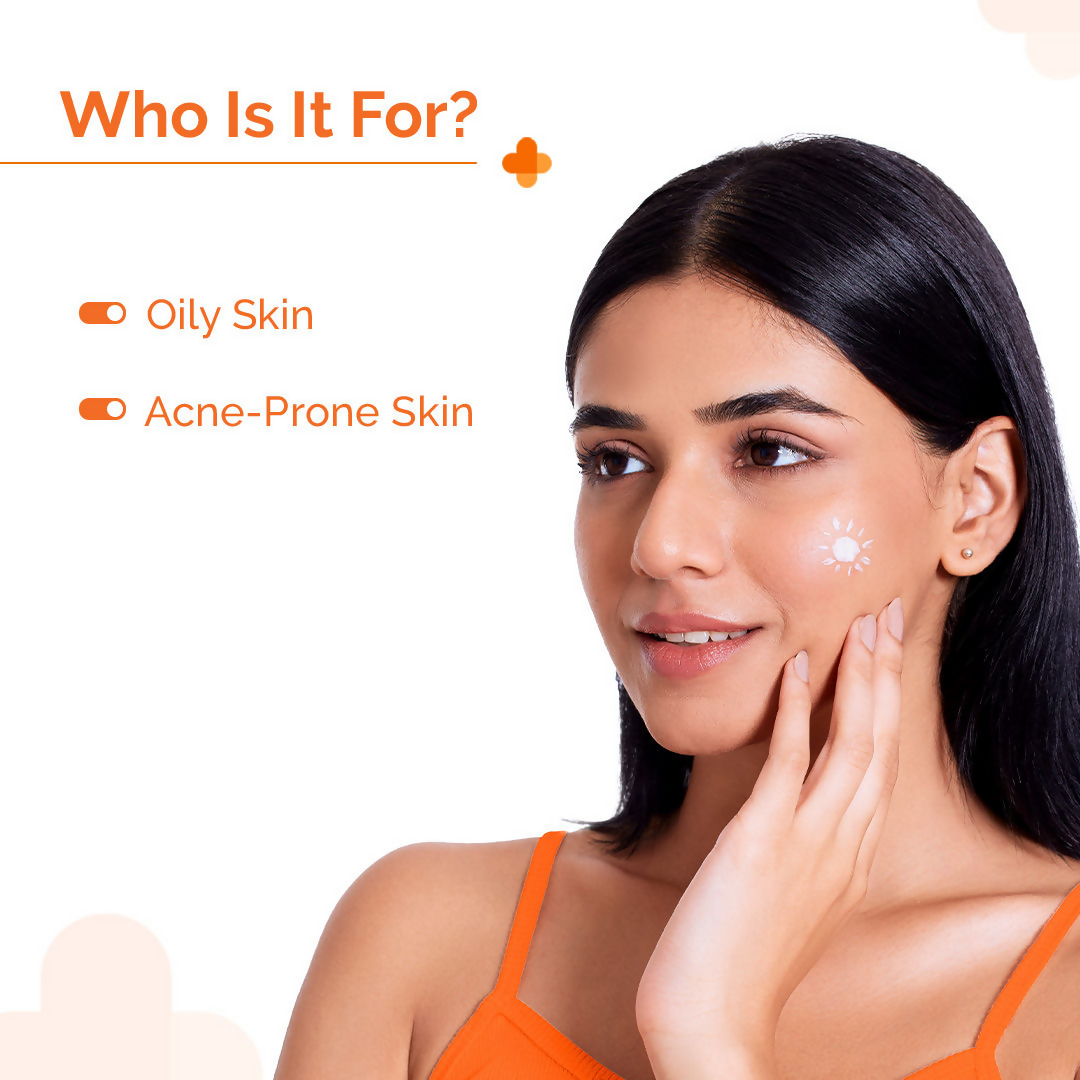 The derma co 1% Hyaluronic sunscreen Aqua Gel with SPF 50 & PA++++