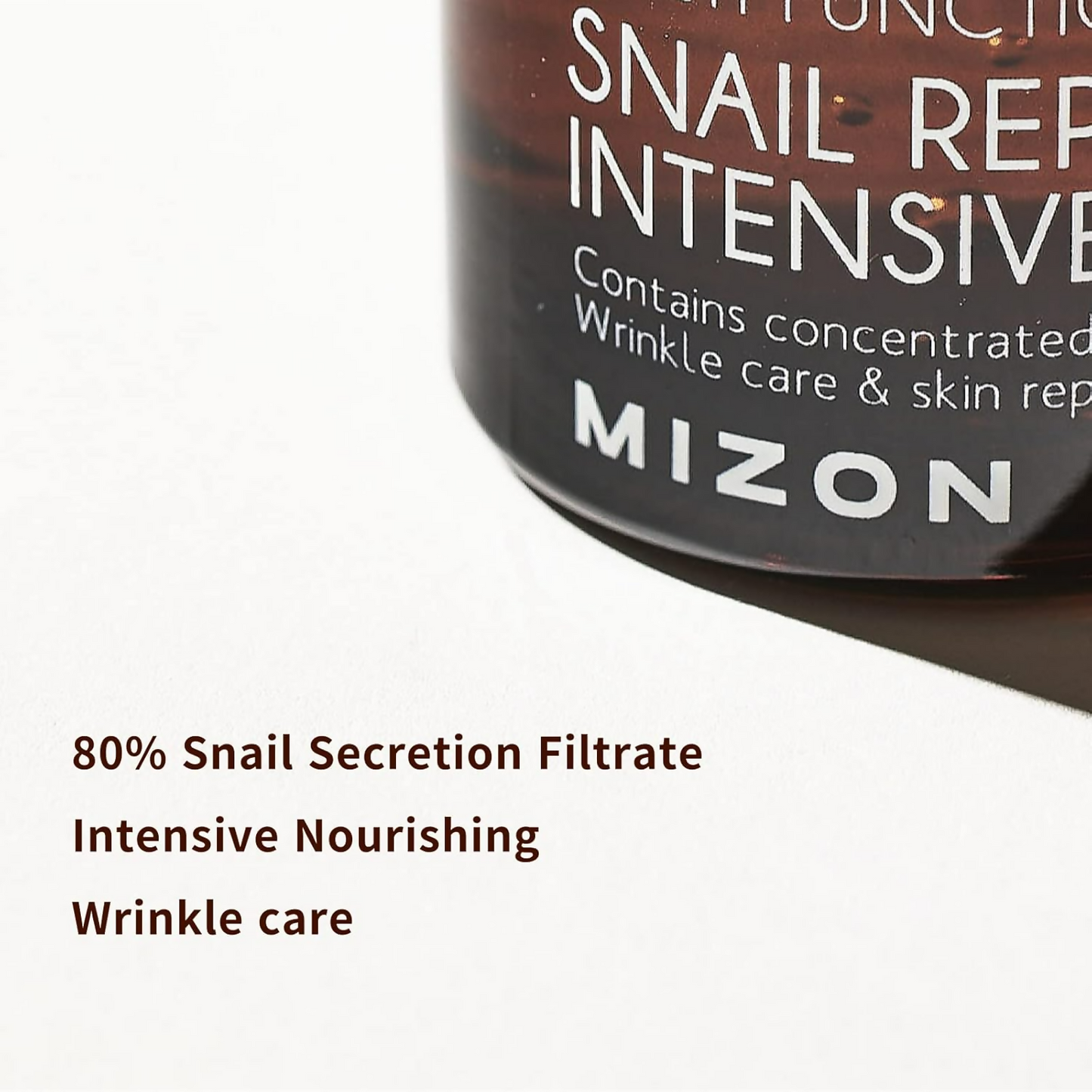 Mizon Snail Repair Intensive Ampoule Snail Mucin Extract Safe Formula Fine Wrinkle Care