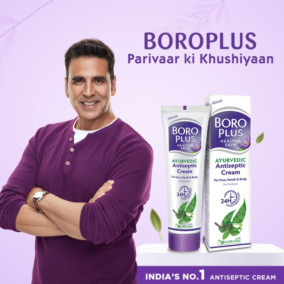 BoroPlus Ayurvedic Antiseptic Moisturisation Cream for Face, Hand & Body