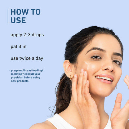 Plum 10% Niacinamide Brightening Face Serum With Rice Water - Fades Blemishes & Dark Spots, Beginner Friendly