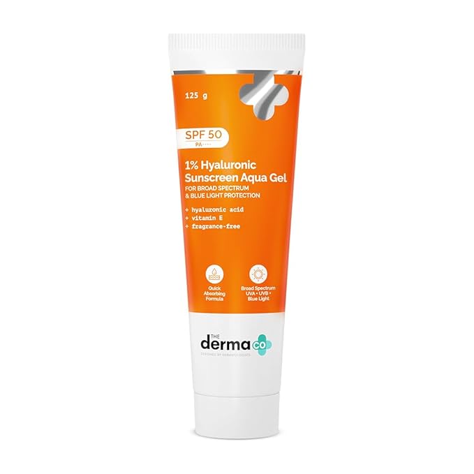 The Derma Co 1% Hyaluronic Sunscreen Aqua Gel - Distacart