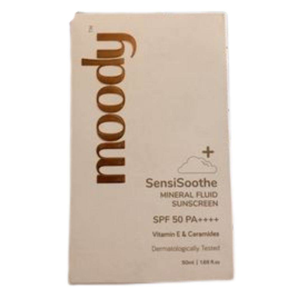 Moody SensiSoothe Mineral Brightening Sunscreen Serum with Ceramides & Rice - Distacart