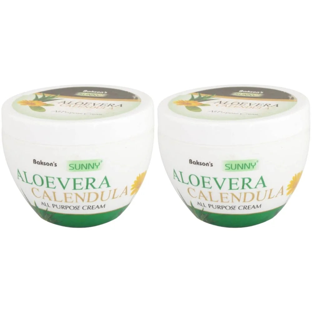 Bakson's Sunny Aloe Vera Calendula Cream - Distacart