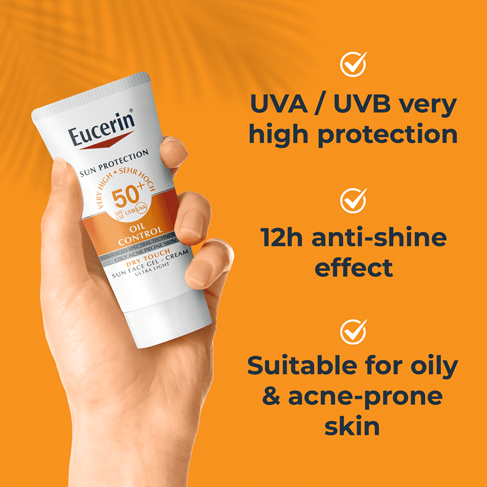 Eucerin Oil Control Dry Touch Sunscreen Gel Cream SPF 50+