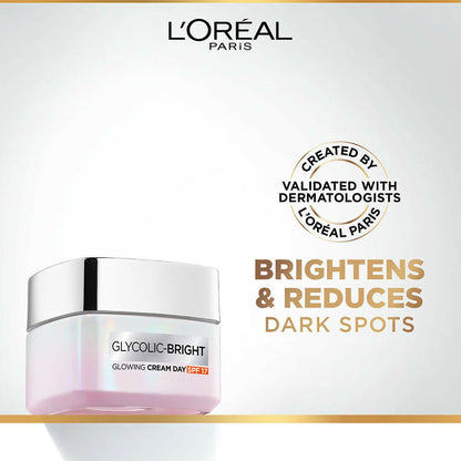 L'Oreal Paris Glycolic Acid Glowing And Protecting CSMS (Cleanser, Serum, Moisturizer, Sunscreen) Regime Kit