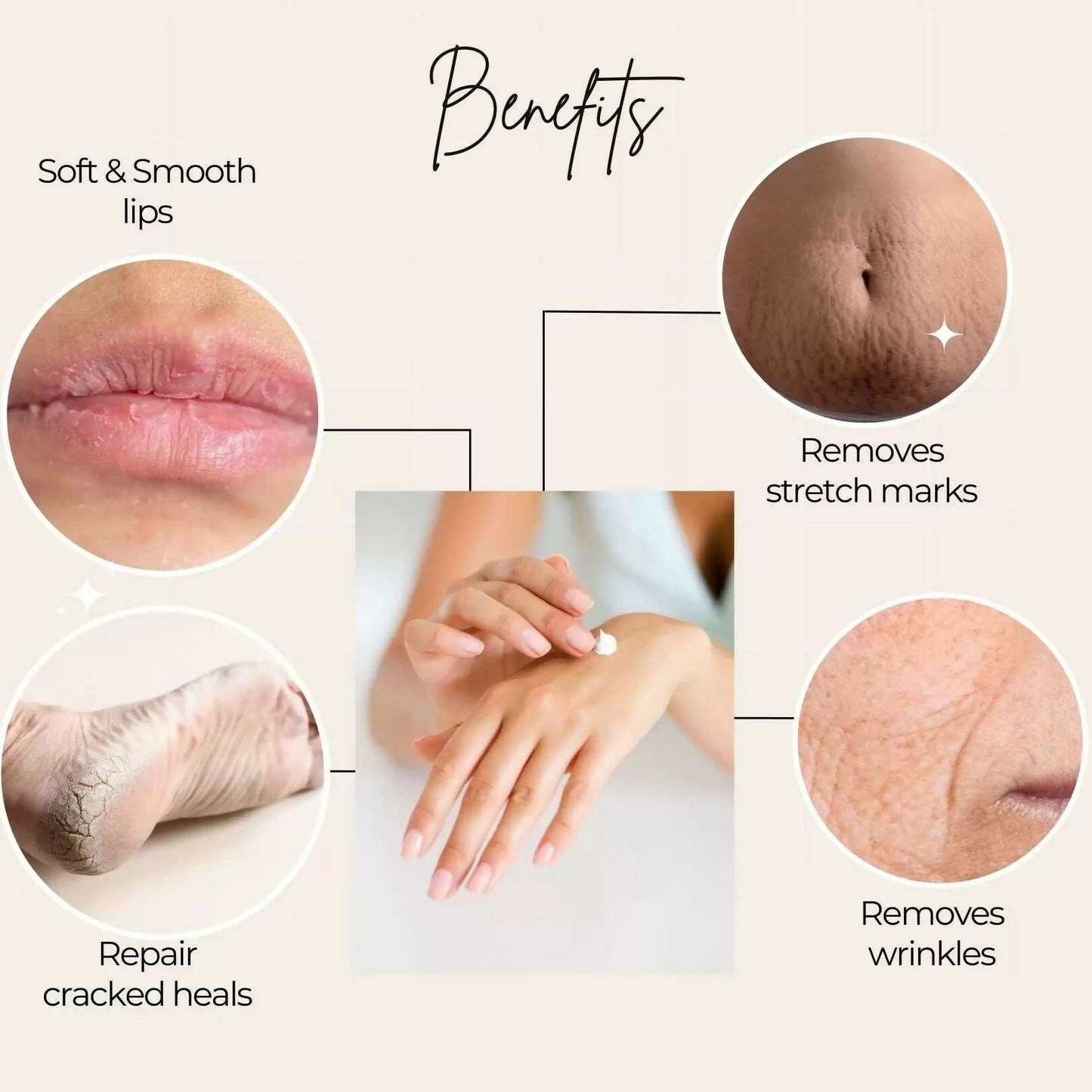 Tatsat Shata Dhauta Ghrita -100 Times Washed Desi Cow A2 Ghee Moisturizing Cream Infused with Rose Absolute Oil