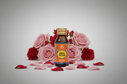 Real Rose Attar Arome – Pure Alcohol-Free Rose Perfume