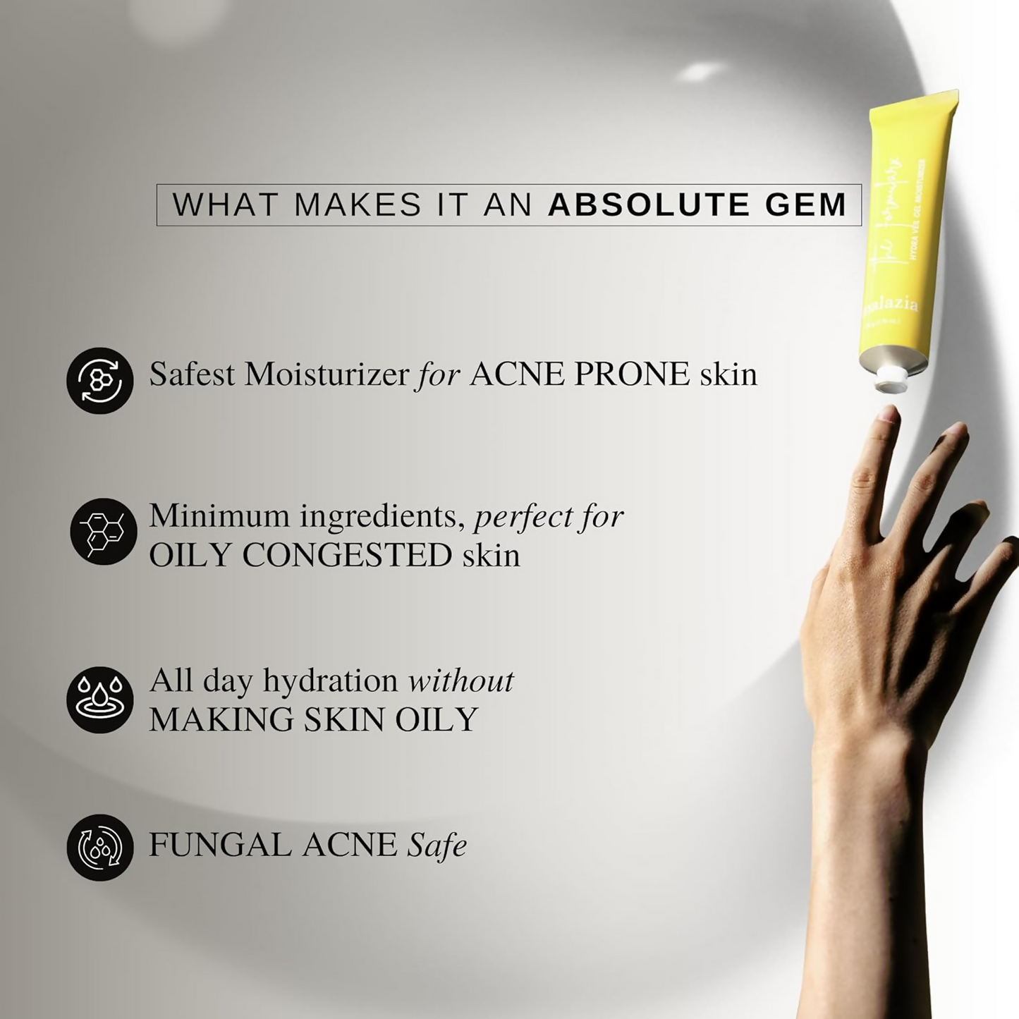 The Formularx Hydra Veil Malazia Hyaluronic Acid Gel Moisturizer