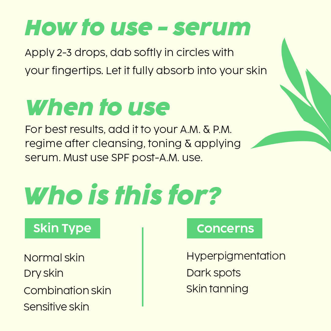 PLIX The Plant 2% Alpha Arbutin Depigmentation Combo For Dark Spot Removal With Cleanser, Face Serum & Cream