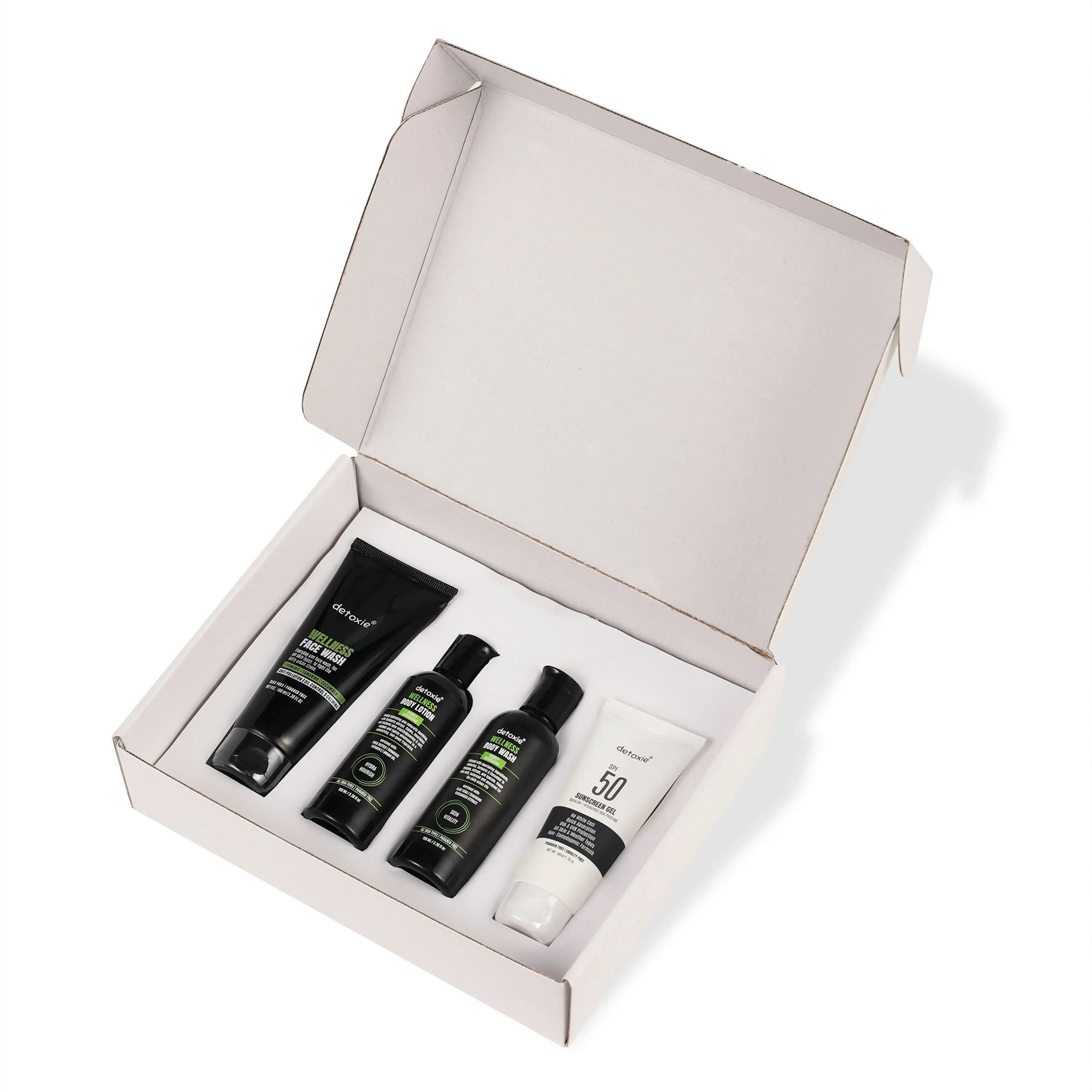 Detoxie Wellness The Unwind Experience Unisex Daily Urban Skin Protection & Care Kit