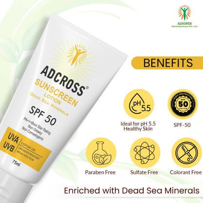 Adonis Adcross Sunscreen Lotion
