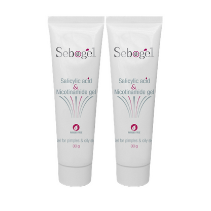 Sebogel Salicylic Acid & Nicotinamide Gel - Distacart