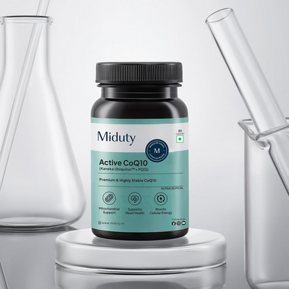 Miduty by Palak Notes Active CoQ10 + PQQ Capsules
