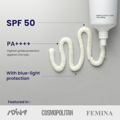 Re'equil Ultra Matte Dry Touch Sunscreen Gel SPF 50 PA++++