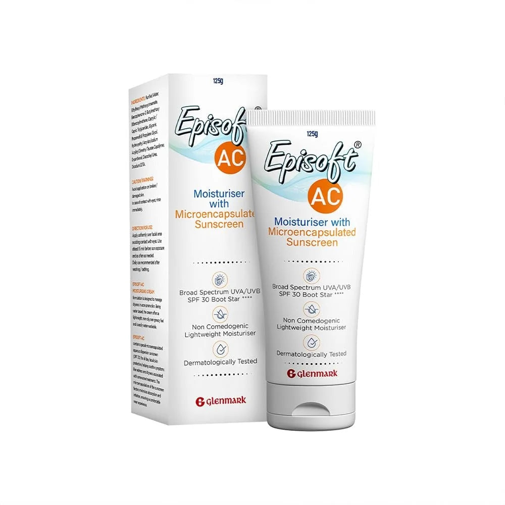 Episoft AC Moisturizer with Sunscreen, SPF 30 - Distacart