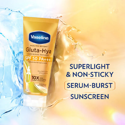 Vaseline Gluta Hya Antioxidant SPF 50 PA+++ Sunscreen