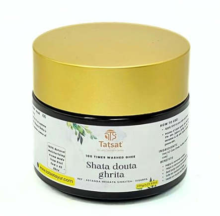 Tatsat Shata Dhauta Ghrita -100 Times Washed Desi Cow’s A2 Ghee - Distacart