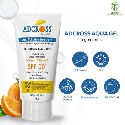 Adonis Adcross Aqua Gel Sunscreen