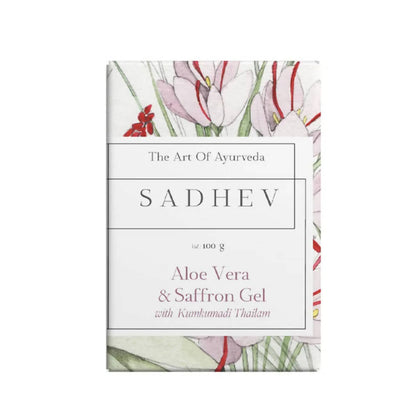 Sadhev Aloe Vera & Saffron Gel With Kumkumadi Thailam