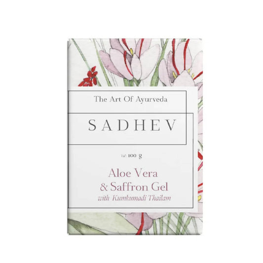 Sadhev Aloe Vera & Saffron Gel With Kumkumadi Thailam
