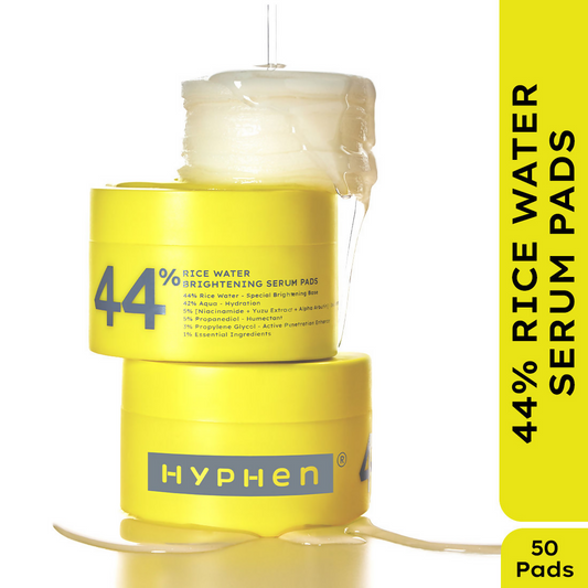 Hyphen By Kriti Sanon 44% Rice Water Brightening Serum Pads (50pcs)
